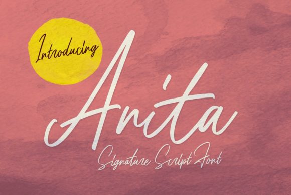 Anita Font Review: A Designer's Take on Script Amp's Latest