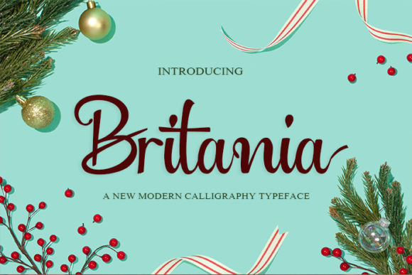 Britania Font: Elevating Small Business Branding with Style