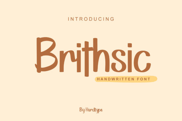 Brithsic Font: Elevating Web Design with Handwritten Style