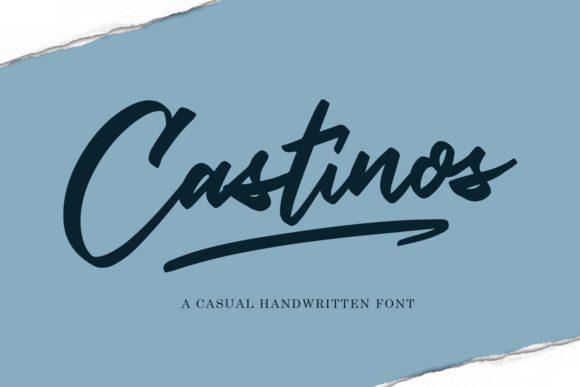 Castinos Font: A Charming Script for Handmade Creations