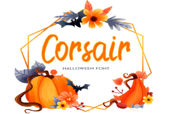 Corsair Font: The Perfect Spooky Typeface for Halloween Crafts