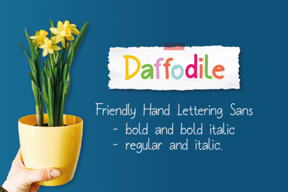 Daffodile: The Handwritten Font That Elevates Campaign Visuals