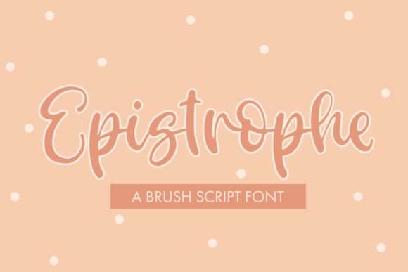 Epistrophe Review: A Script Font for Bold Brand Identity