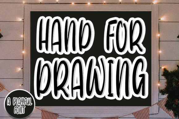 Hand for Drawing: A Bold Handwritten Font for Web Design