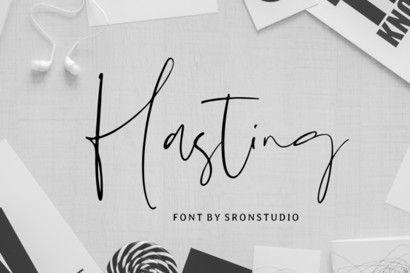 Hasting Font: Elevating Web Design with Elegant Script