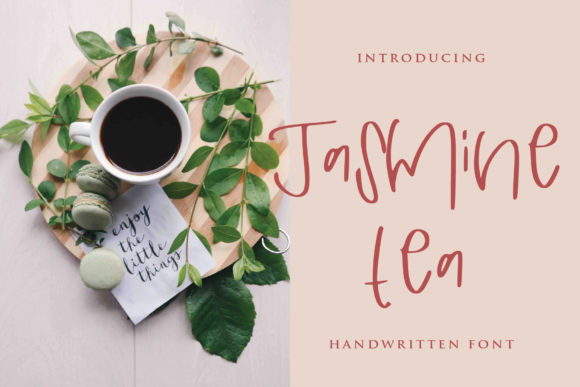 Jasmine Tea: The Handwritten Font for Scroll-Stopping Marketing
