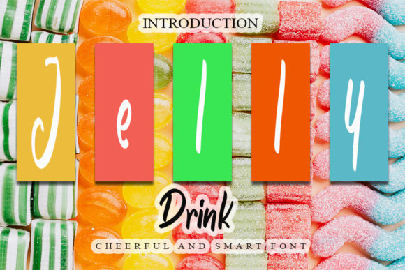 Jelly Drink: A Handwritten Font for Authentic Branding