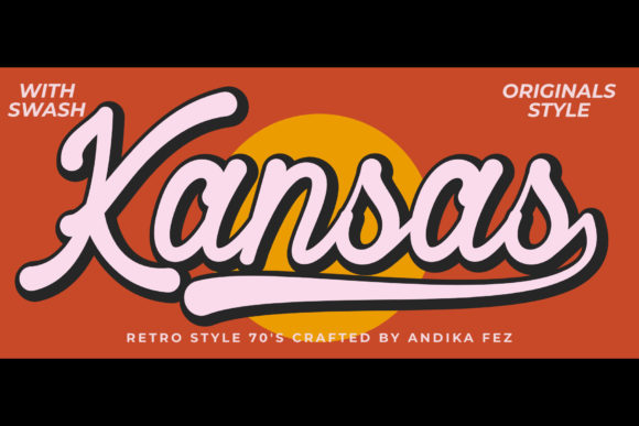 Kansas: A Handwritten Typeface for Editorial Charm