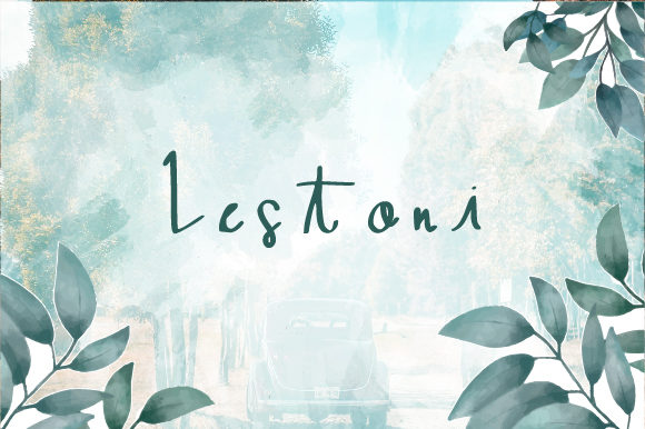 Lestari Font: A Quirky Handwritten Typeface for Branding