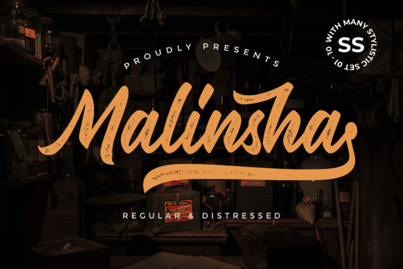 Malinsha: The Vintage Script Font for Scroll-Stopping Brands