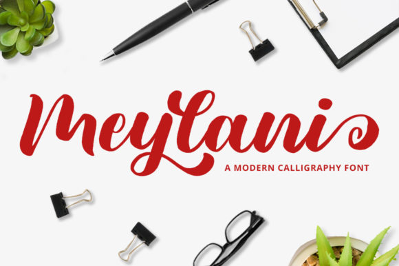 Meylani: The Script Font That Elevates Your Brand Identity