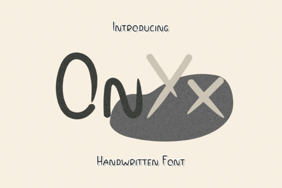Onyx: A Sharp Handwritten Font for Modern Web Design