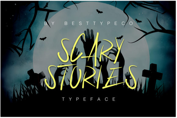 Scary Stories Font Review: A Spooky Handwritten Typeface