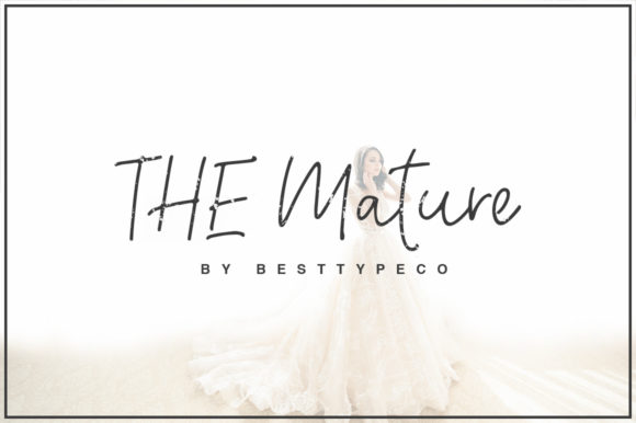 The Mature Font: A Gentle Hand for Editorial Design